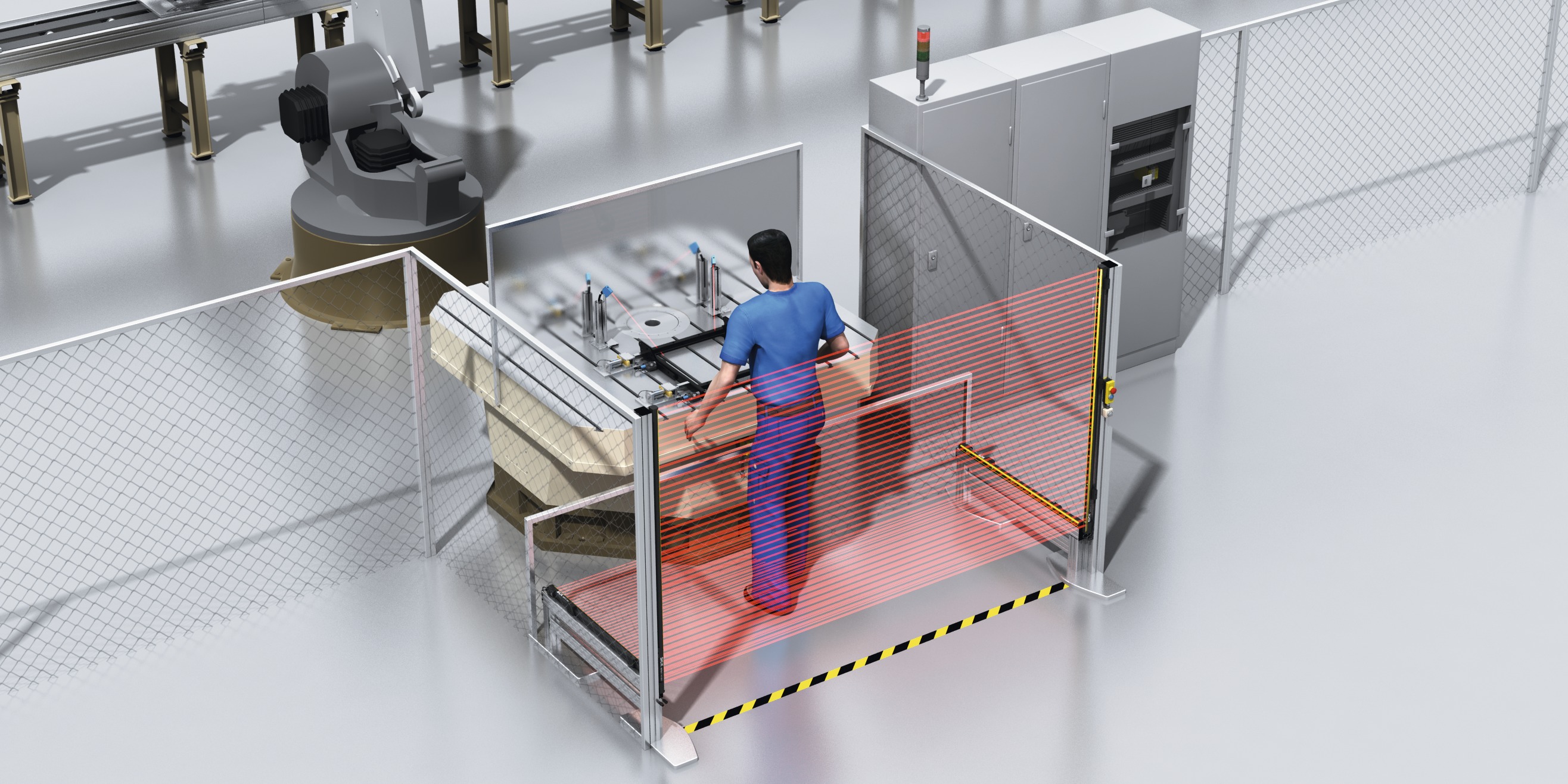 automotive machine safety, Machine Safety in Automotive Production with deTec4