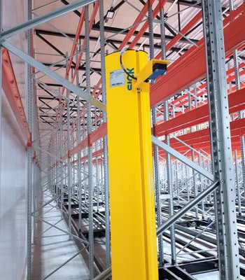 multiple light beam safety devices, Safety solutions ensure safe movement of high racks