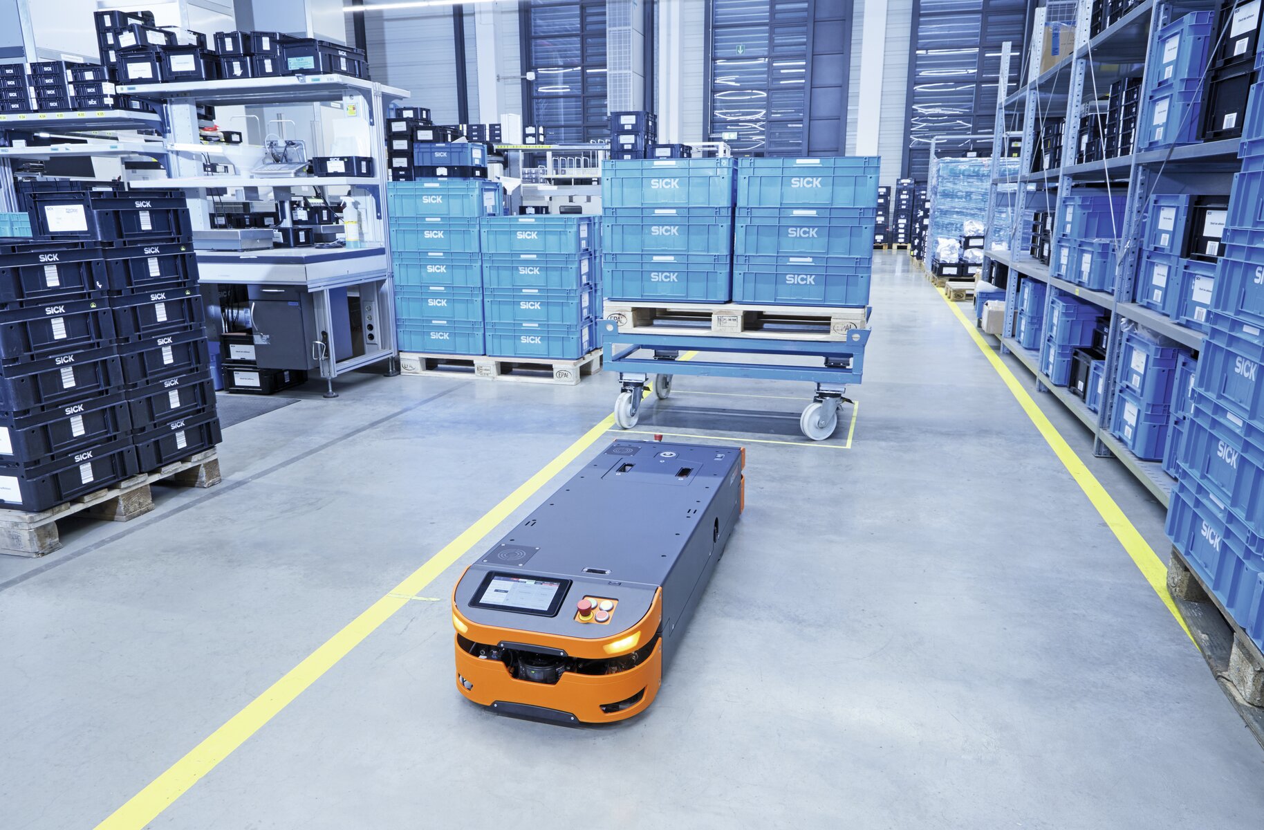 pallet pocket detection, Simplifying Automated Dolly Positioning and Pallet Pocket Detection