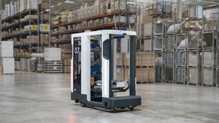 visionary-t mini, A new mobile robot for industrial production