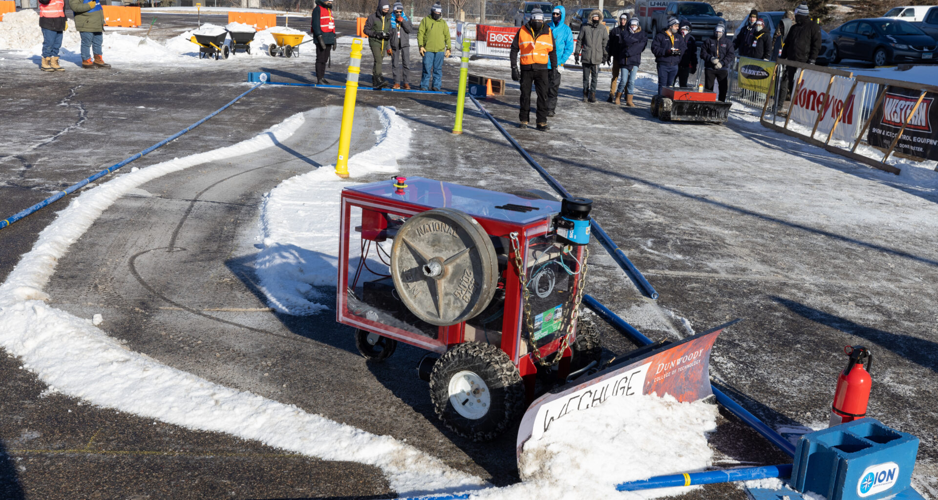 snowplow competition, SICK Sensors in Action: The Autonomous Snowplow Competition