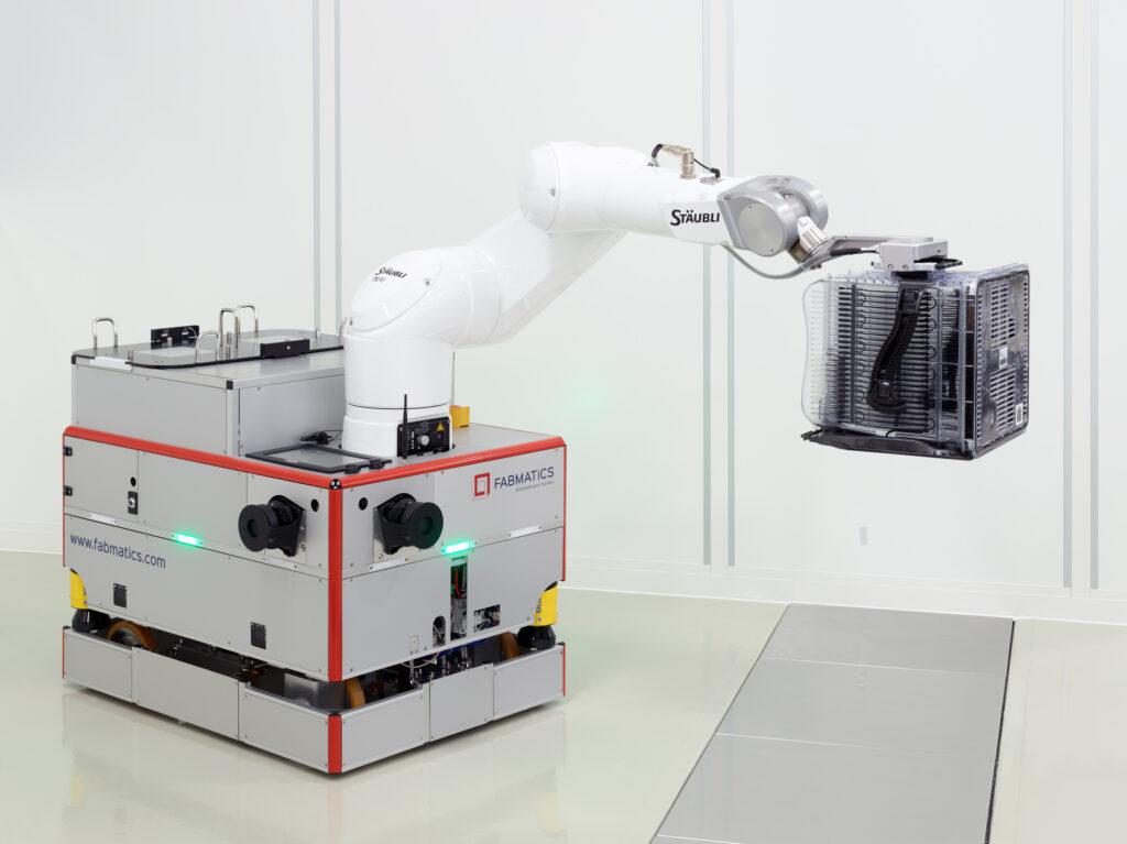 mobile robots, Safe autonomous vehicles in semiconductor manufacturing